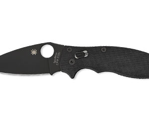SPYDERCO MANIX 2 BLACK BLADE 3.375"