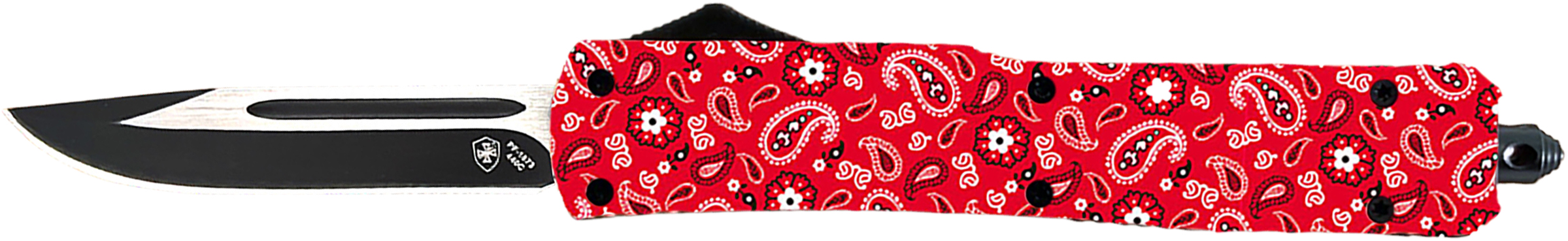TPL SLIM BANDANA RED DROP PNT