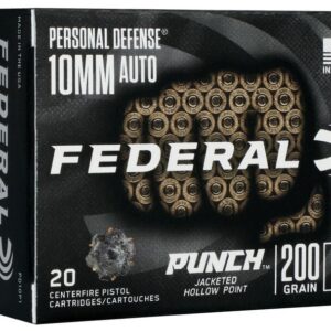 FDR 10MM 200GR PUNCH JHP 20RD