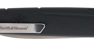 S&W KNIFE 24/7 CROSSBAR FOLDER - 3.25" SS/BLACK GENTLEMAN