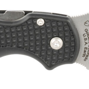 Spyderco C223PBK Para 3 Lightweight 2.92" Folding Clip Point Plain CTS BD1 SS Blade FRN Black Includes Pocket Clip