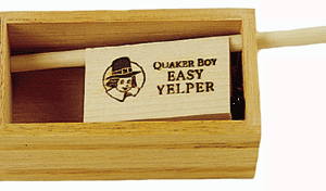 QUAKER BOY TURKEY CALL PUSH - BUTTON EASY YELPER