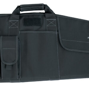 Advance Warrior Solutions RA36RCBL Raptor 36" Black Polyester for Tactical Rifle, 4 Mag Pouch