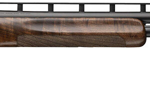 Browning 0183254002 Citori 825 Trap 12 Gauge Break Open 2.75" 2rd 32" Polished Blued Over/Under Vent Rib Barrel, Silver Nitride Stainless Steel Receiver, Adjustable Comb Gloss Black Walnut Stock