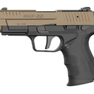 Retay USA RXP22BLKFDES13TH RXP 22 LR 13+1 4" Threaded Barrel, Flat Dark Earth Cerakote Optic Ready/Serrated Slide, Black Cerakote Polymer Frame w/Accessory Rail, RMR/RMSc Footprint