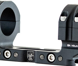 MPA SCOPE MOUNT BA 1-PC 35MM - 1.250" 0 MOA BLACK