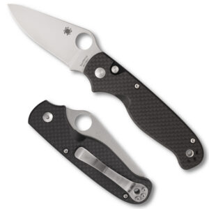 SPY BUTTONUP 3.27" CARBON/STN