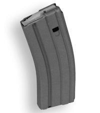 ASC AR Family Rifle Magazine Grey Follower Grey Aluminum .223 Remington 30/rd